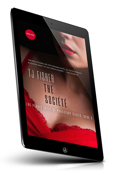 TJ Fisher's "Societe" book on ipad